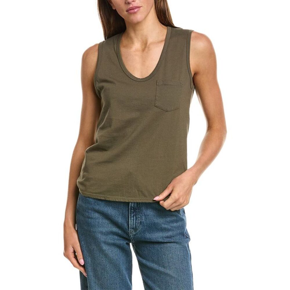 James Perse Womens Pocket Tank